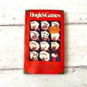 Hoyle’s Games Vintage Book Official Encyclopedia Over 100 Card Games Rule 1968